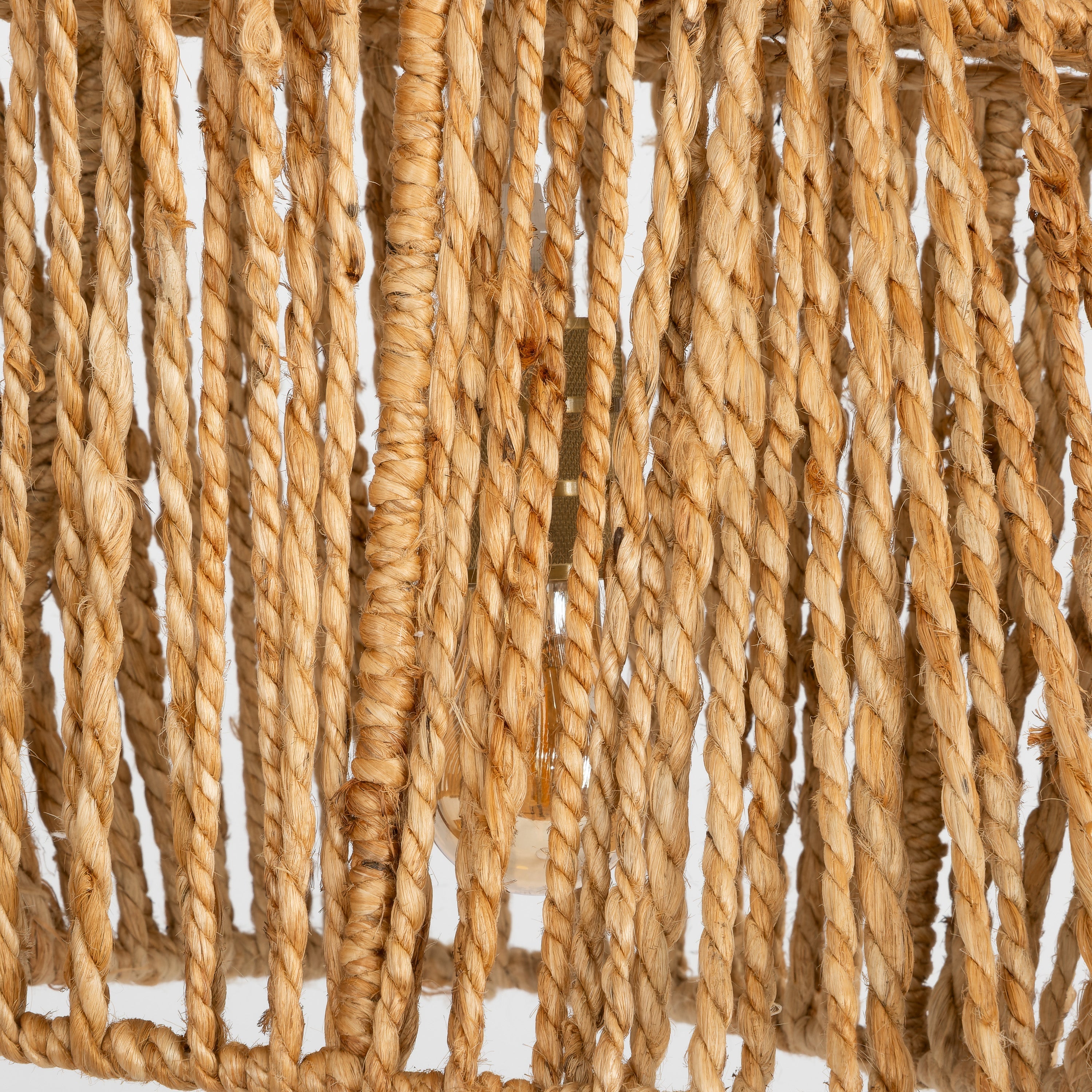 Tavan Aydınlatması Jüt Naturel