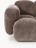 Tayla Modüler 3 Kişilik Kanepe Modern Tasarım Taupe