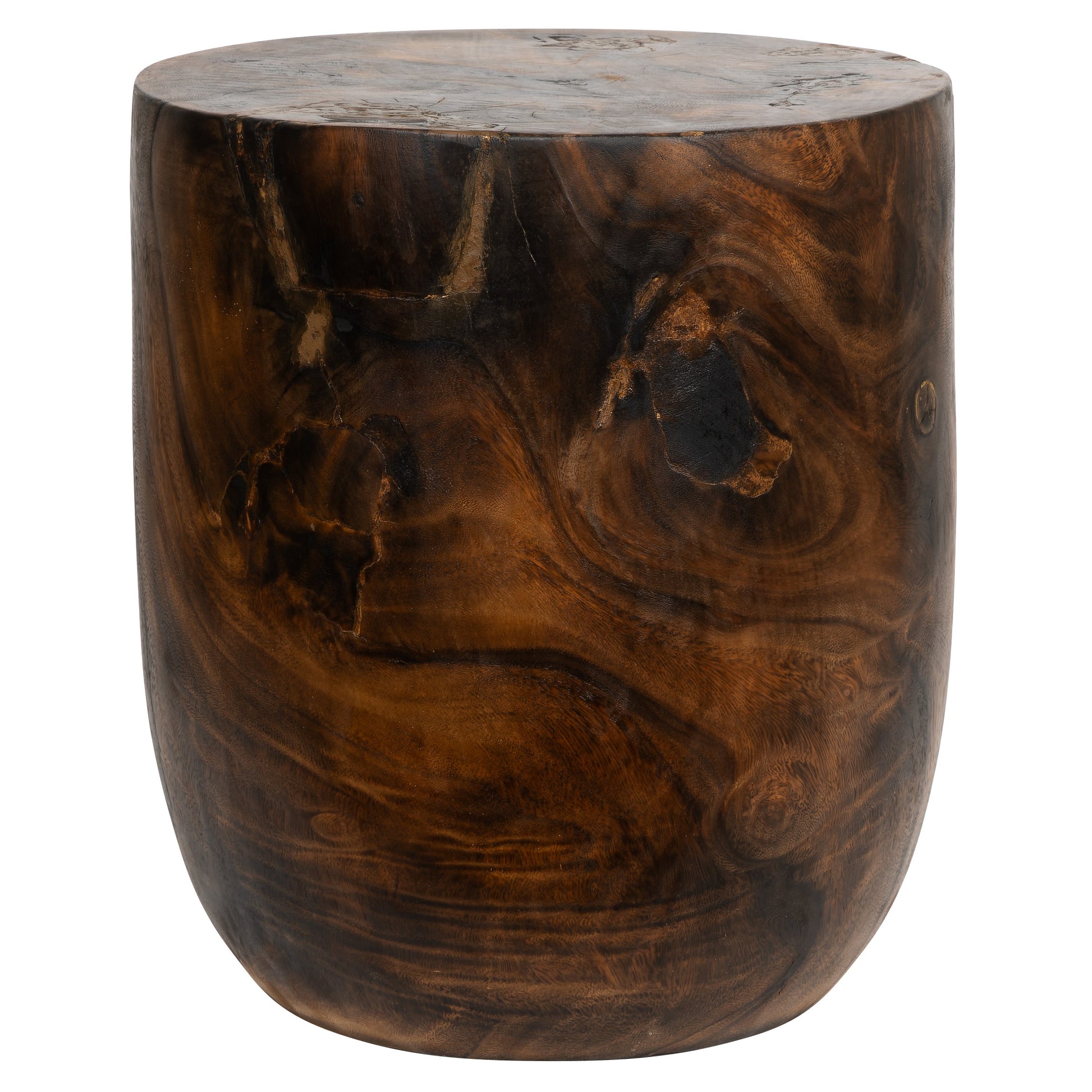 Teak Kızıl Tabure