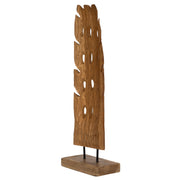 Teak Naturel Ayaklı Dekoratif Aksesuar