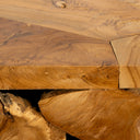 Teak Rustic Yan Sehpa