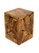 Teak Rustic Yan Sehpa