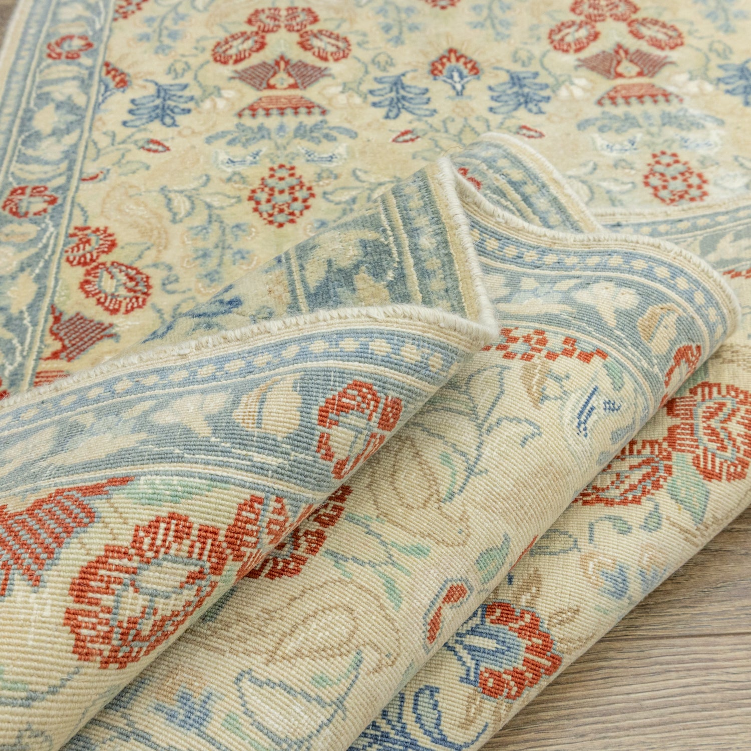 Tebriz Floral Tasarımlı İran Yolluk 71x366 cm