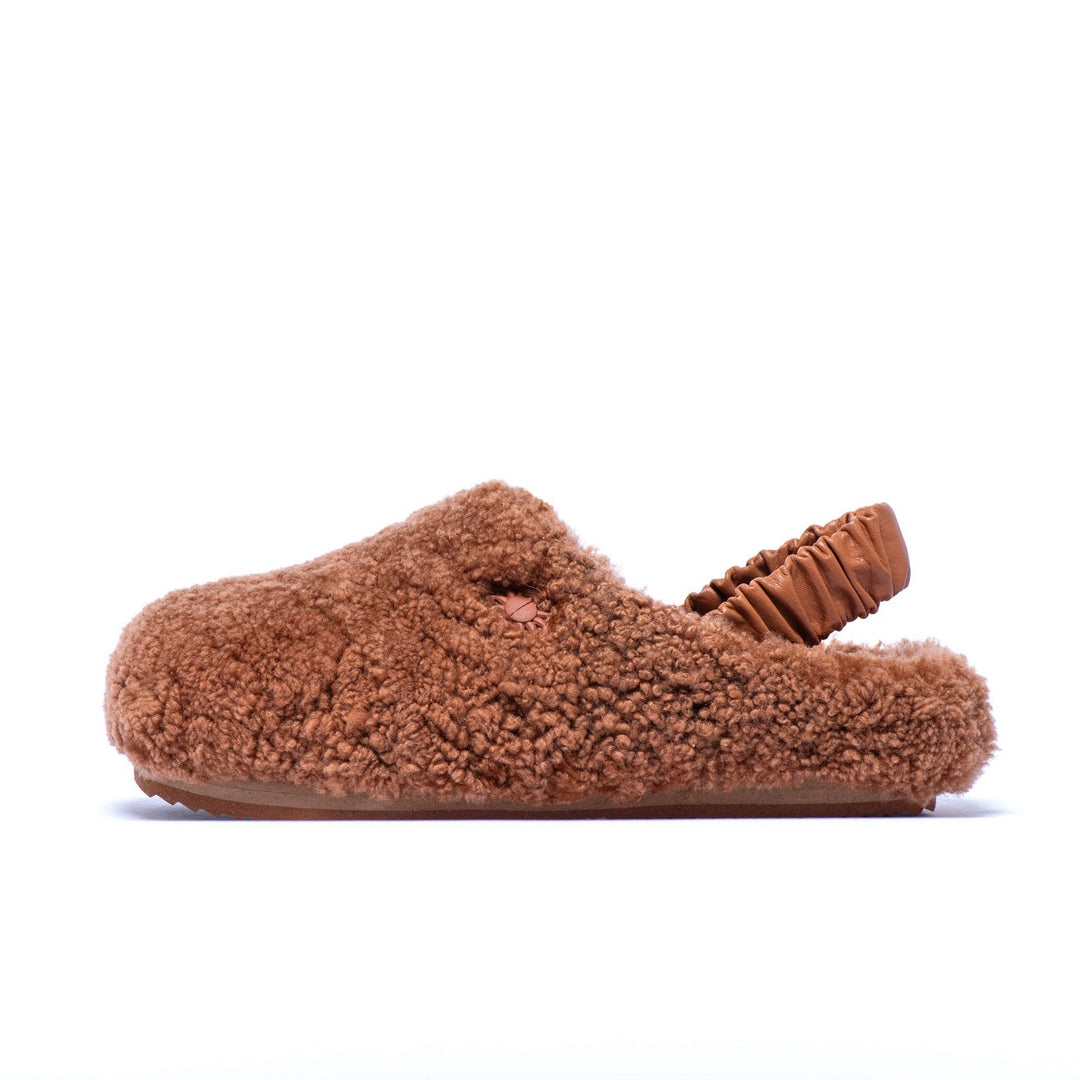 Teddy Shearling Zencefil-Kahve Terlik-Terlik-Myyaz-37-NowShopFun