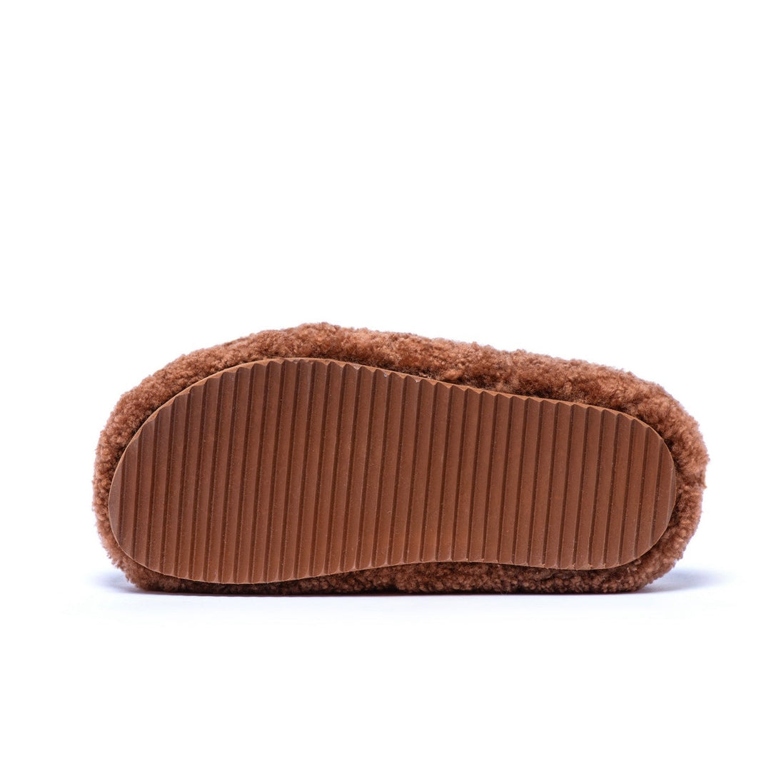 Teddy Shearling Zencefil-Kahve Terlik-Terlik-Myyaz-37-NowShopFun