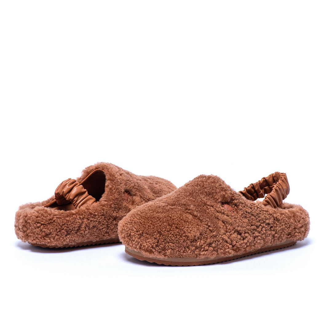 Teddy Shearling Zencefil-Kahve Terlik-Terlik-Myyaz-37-NowShopFun