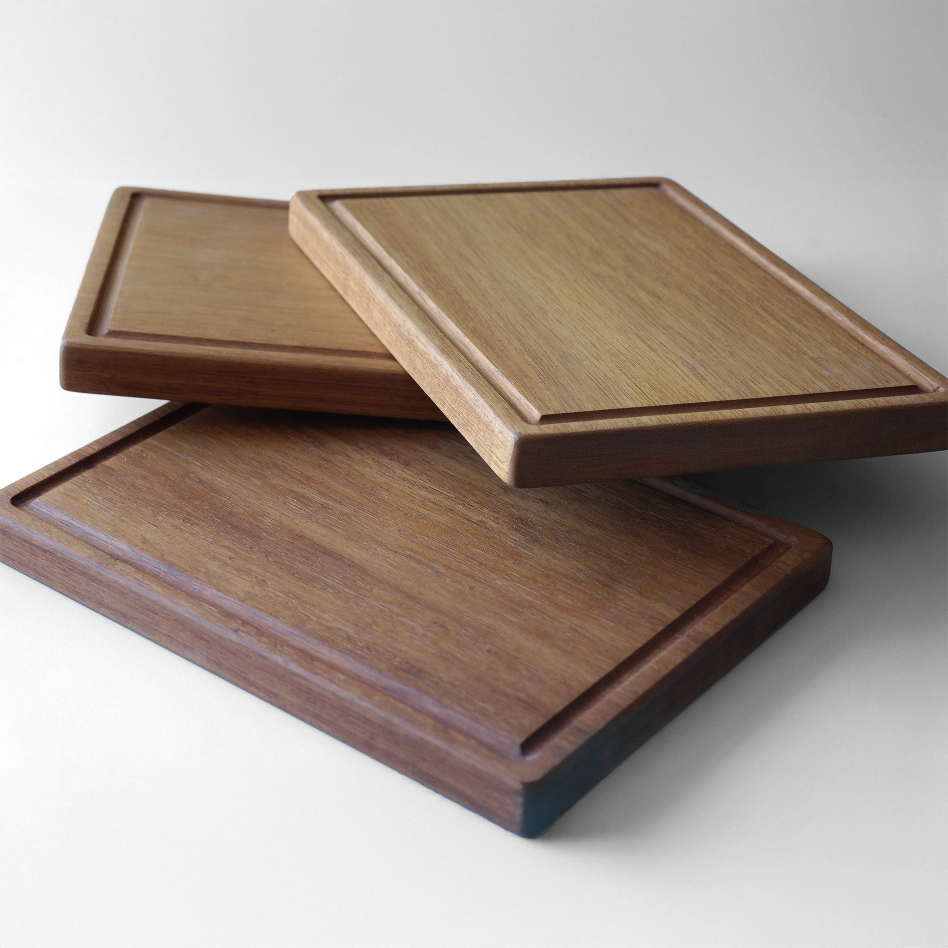 Tek Parça İreko Ağacı Kesme Ve Servis Tahtası, El Yapımı