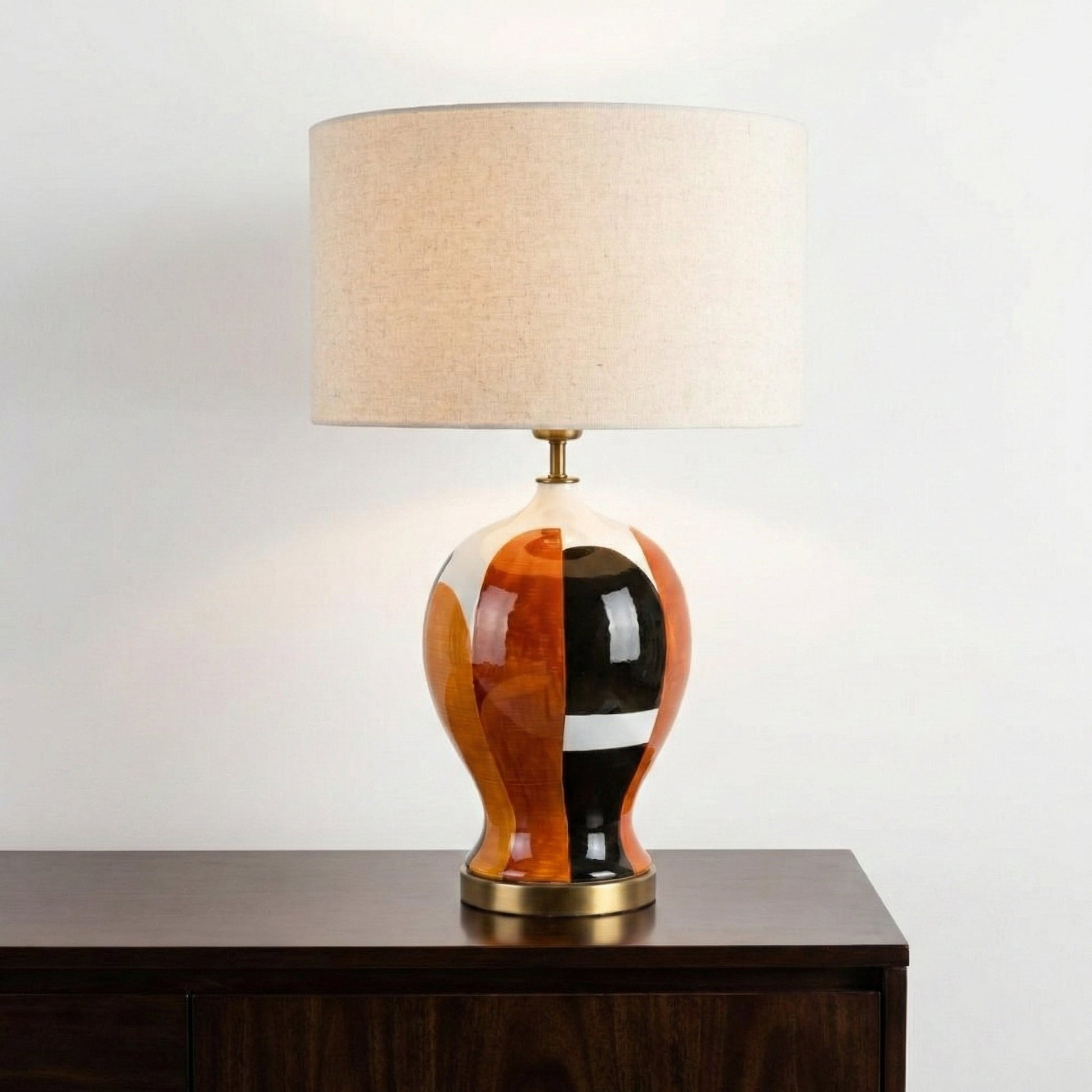 Terra El Yapımı Seramik Abajur-Abajur-Pinot Interior-NowShopFun