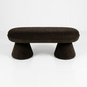 Terra Koyu Kahve Kadife Bench