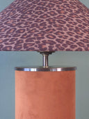 Terracotta Camel Leopar Abajur