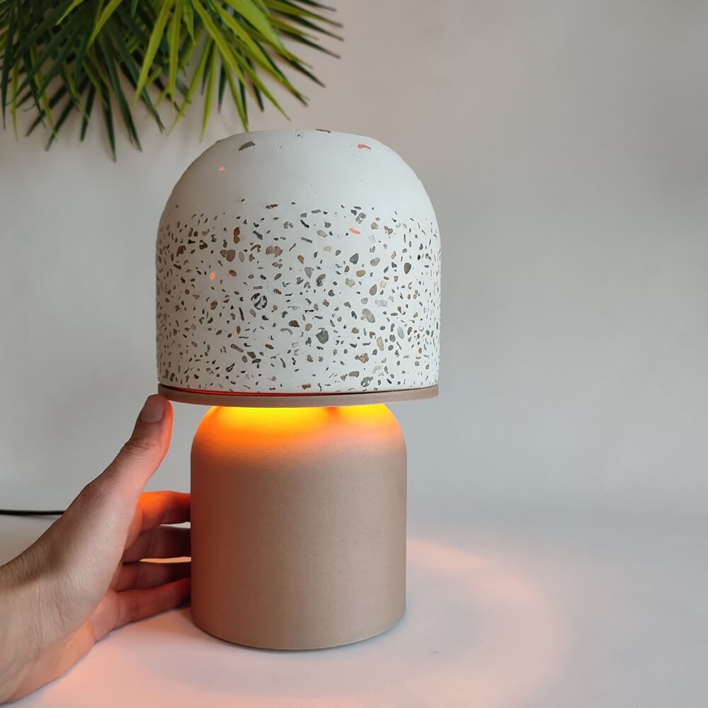 Terrazzo Mantar Abajur