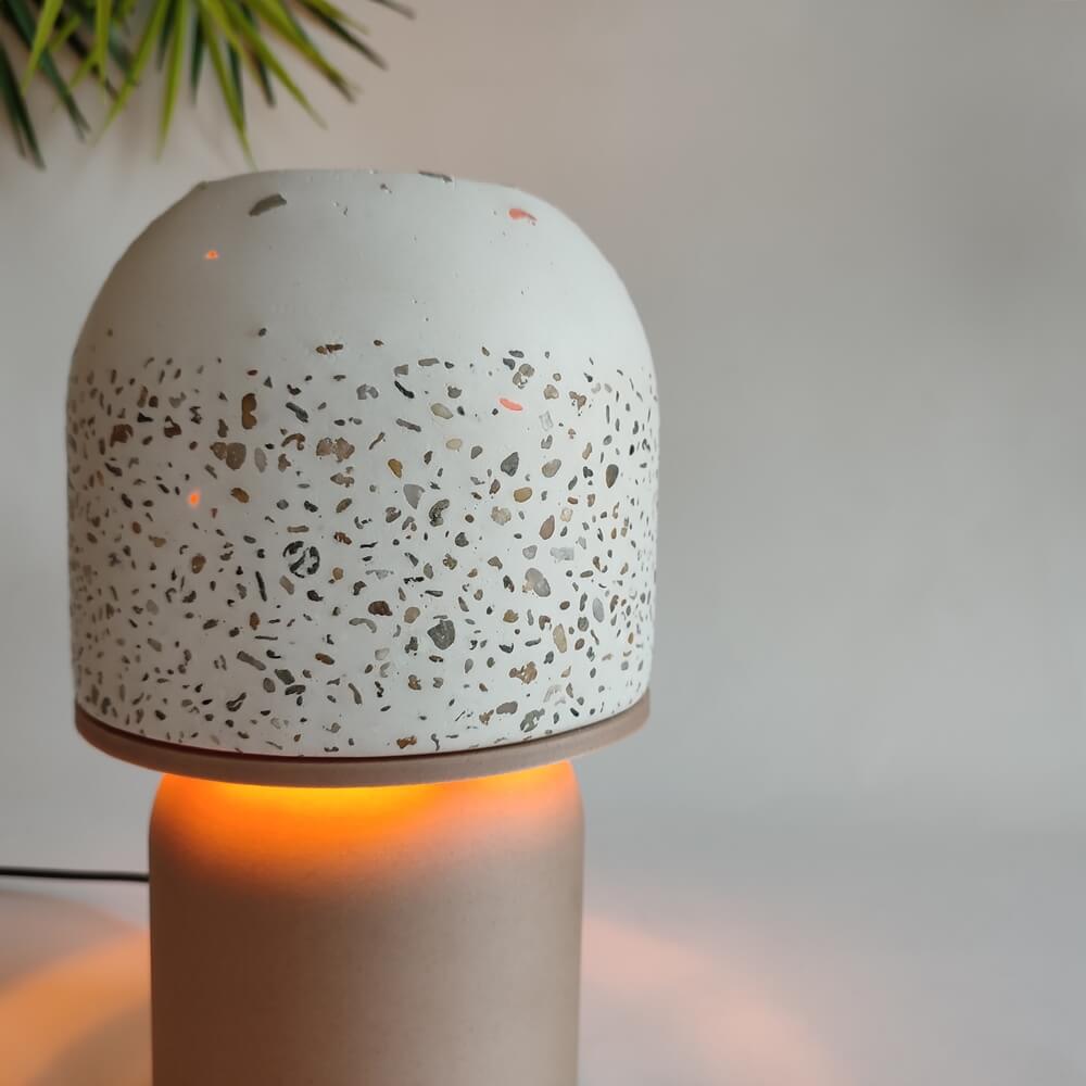 Terrazzo Mantar Abajur