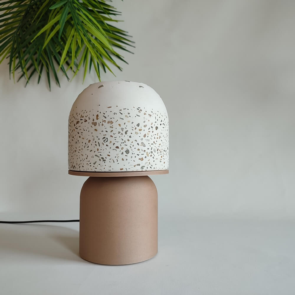 Terrazzo Mantar Abajur
