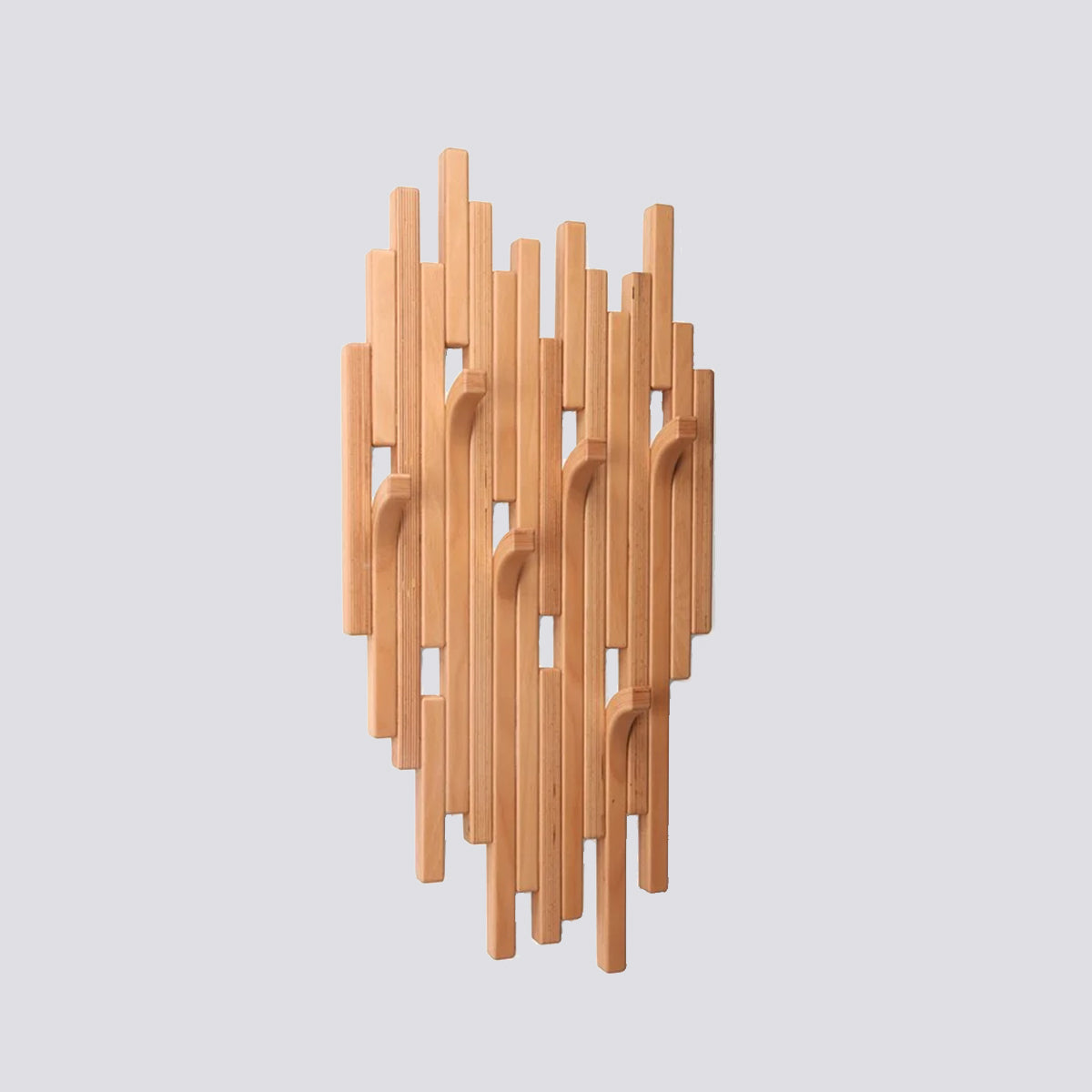 Tetris Duvar Askısı Naturel