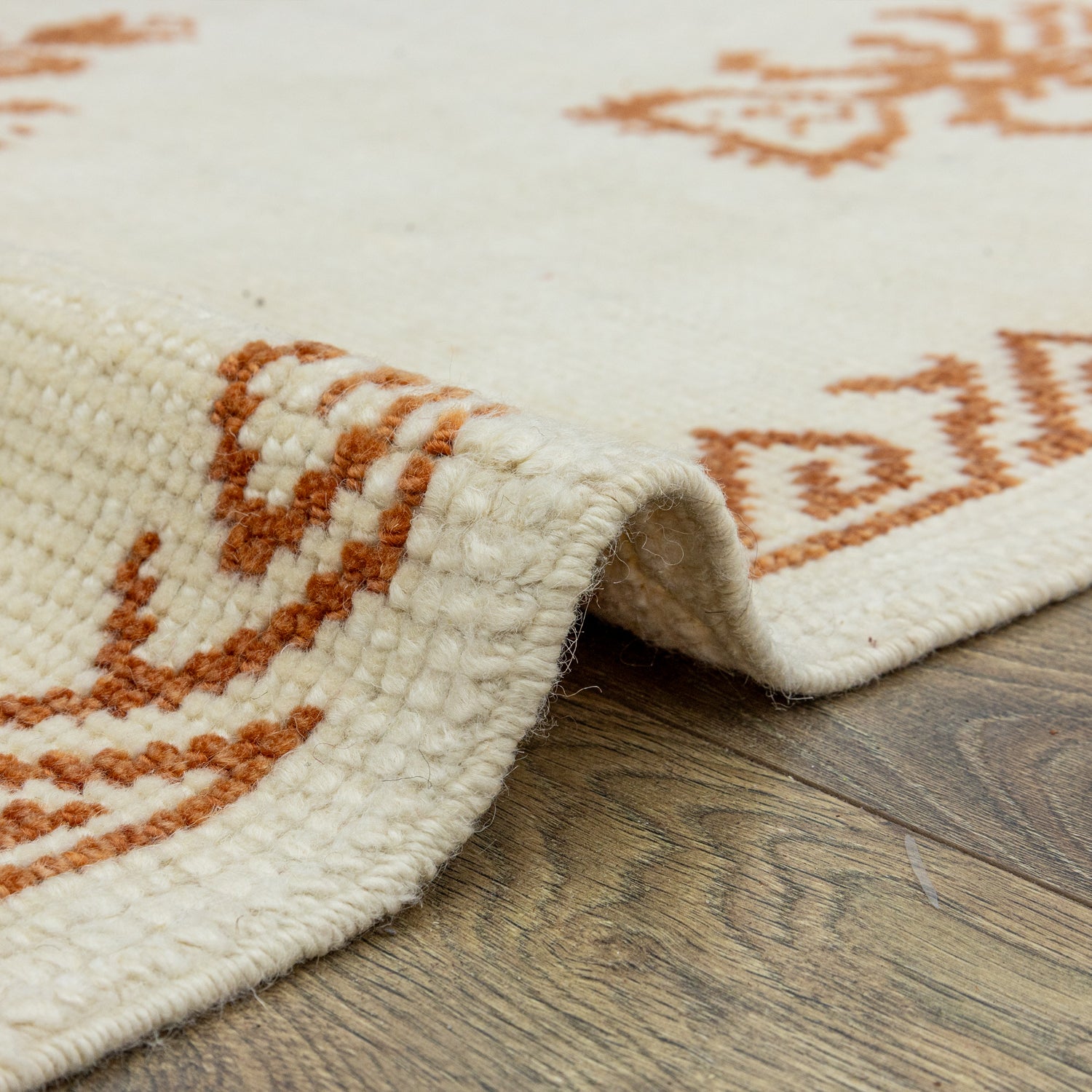 Tetsu İlkel Tasarımlı Yün Halı 122x183 cm