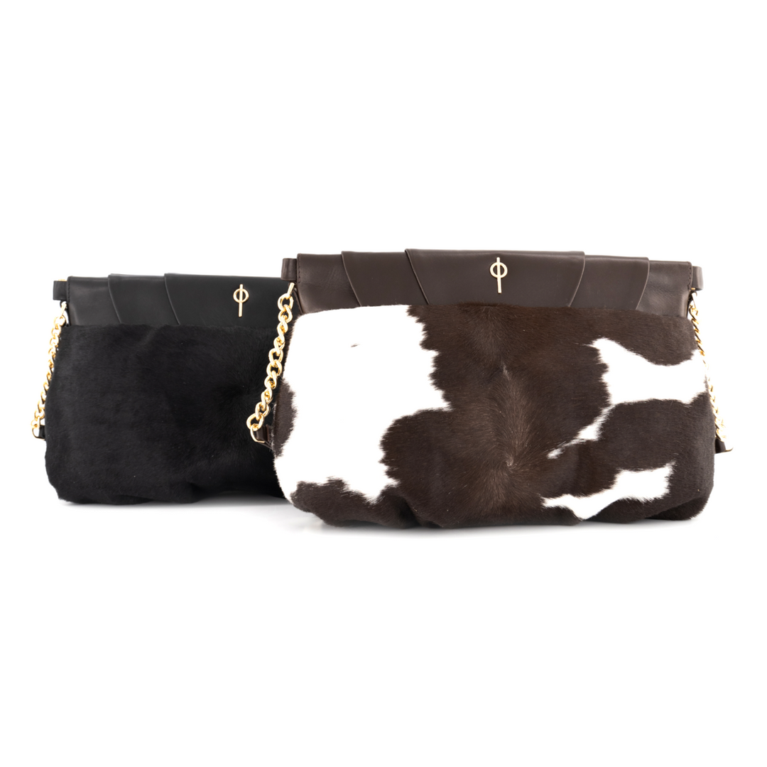 Thalıa Fur Bag-Omuz Çantası-Otrera-Siyah-NowShopFun