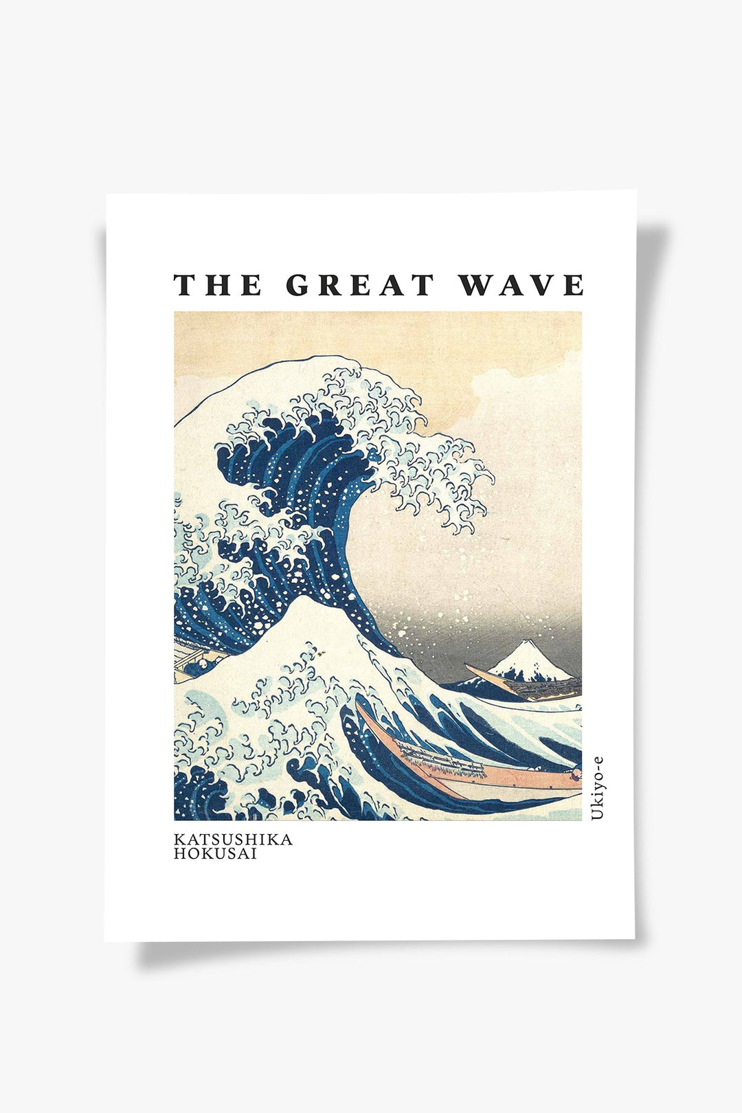 The Great Wave | Katsushika Hokusai Baskı-Baskı-ODA.products-30x40 cm-Çerçevesiz-NowShopFun