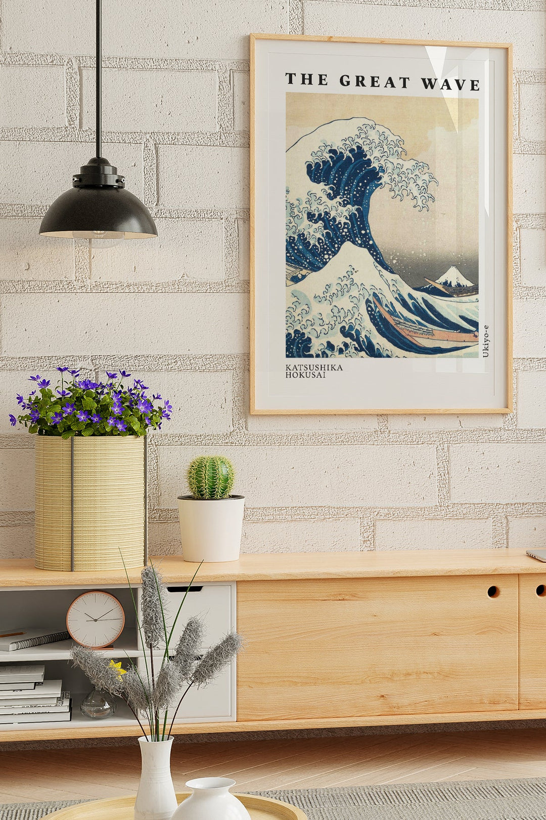 The Great Wave | Katsushika Hokusai Baskı-Baskı-ODA.products-30x40 cm-Çerçevesiz-NowShopFun