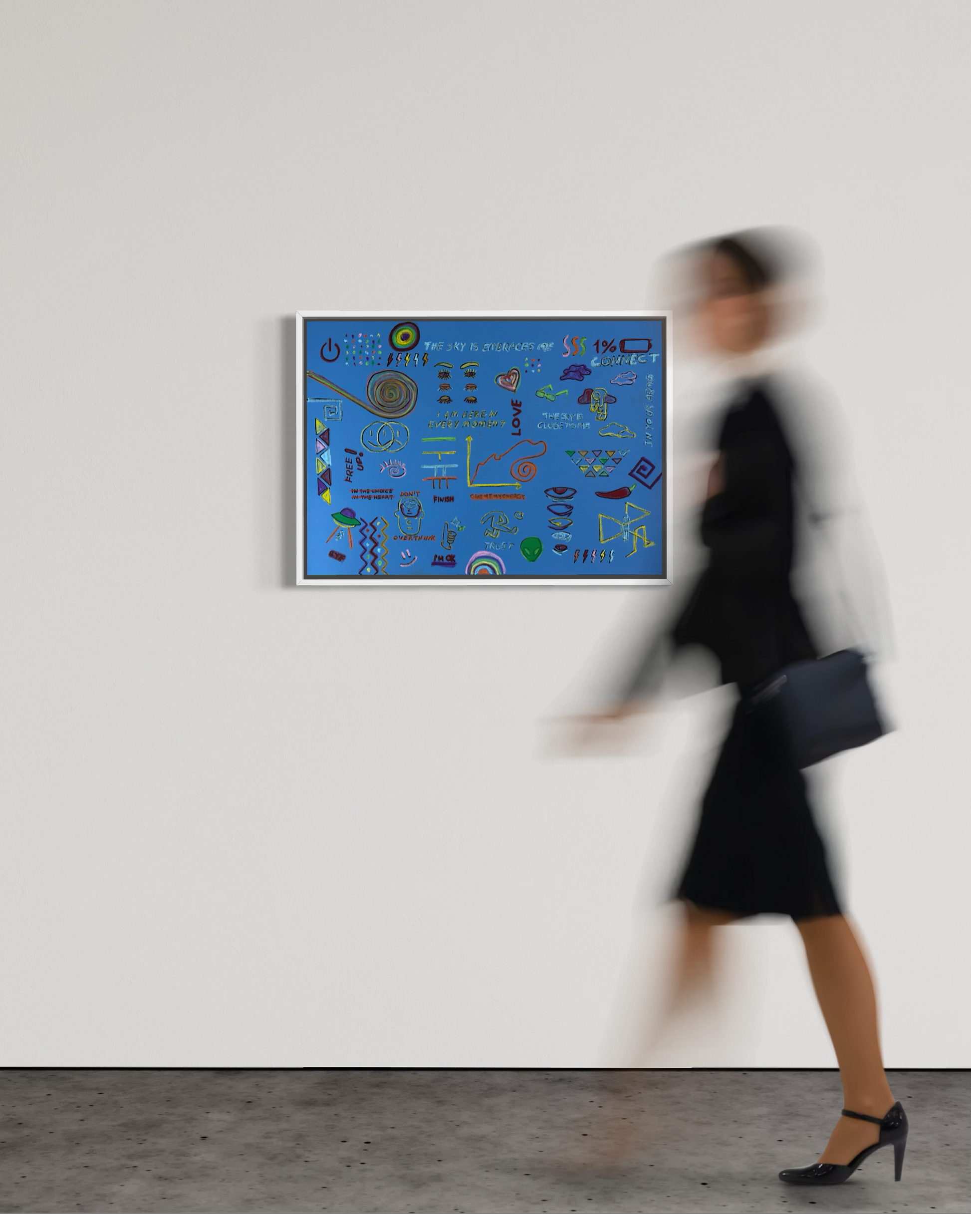 The Inner Embrace Tablo | 50x70cm