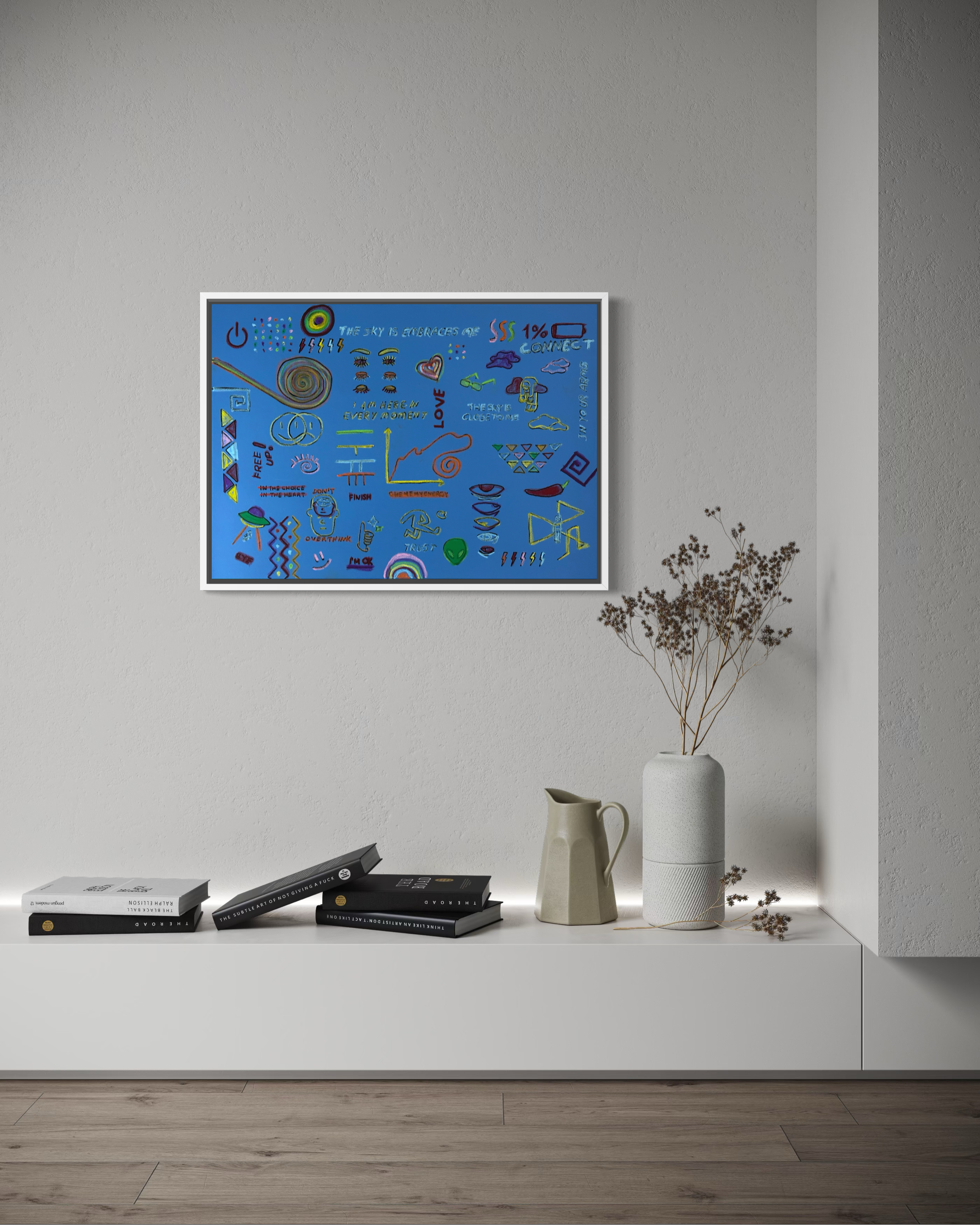 The Inner Embrace Tablo | 50x70cm