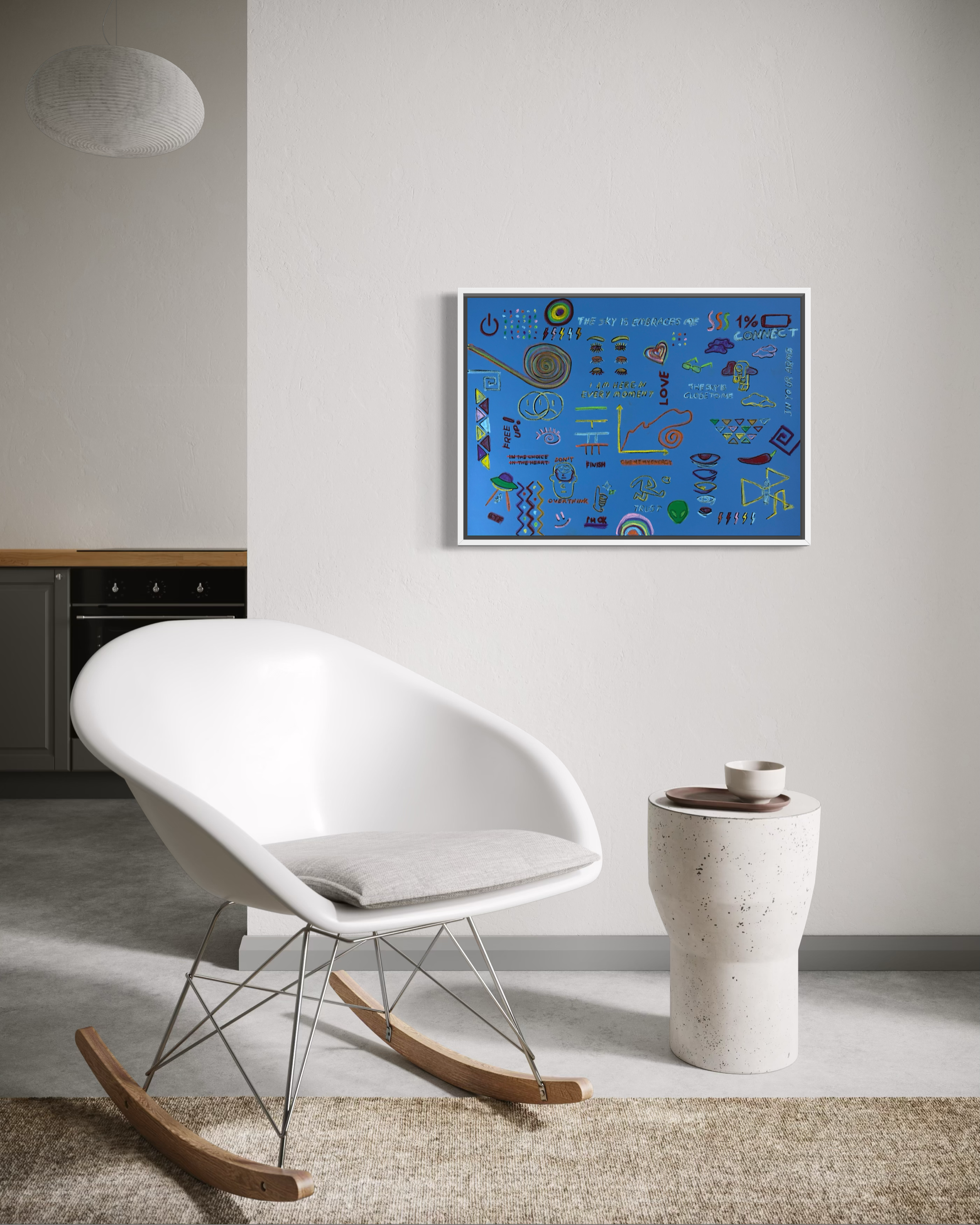 The Inner Embrace Tablo | 50x70cm