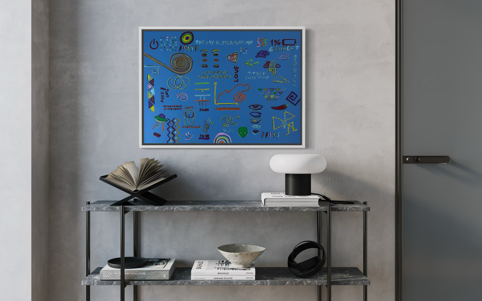 The Inner Embrace Tablo | 50x70cm