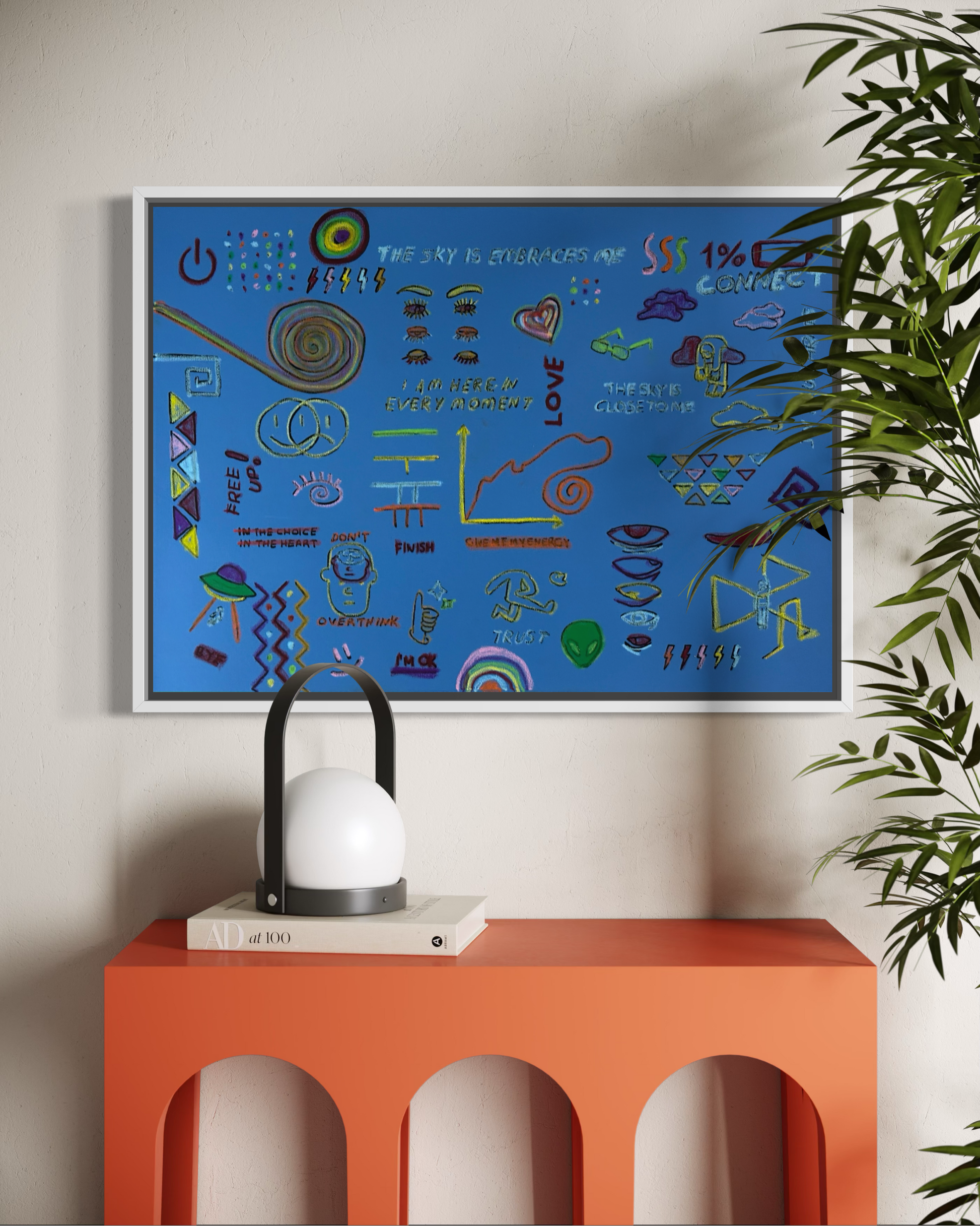 The Inner Embrace Tablo | 50x70cm