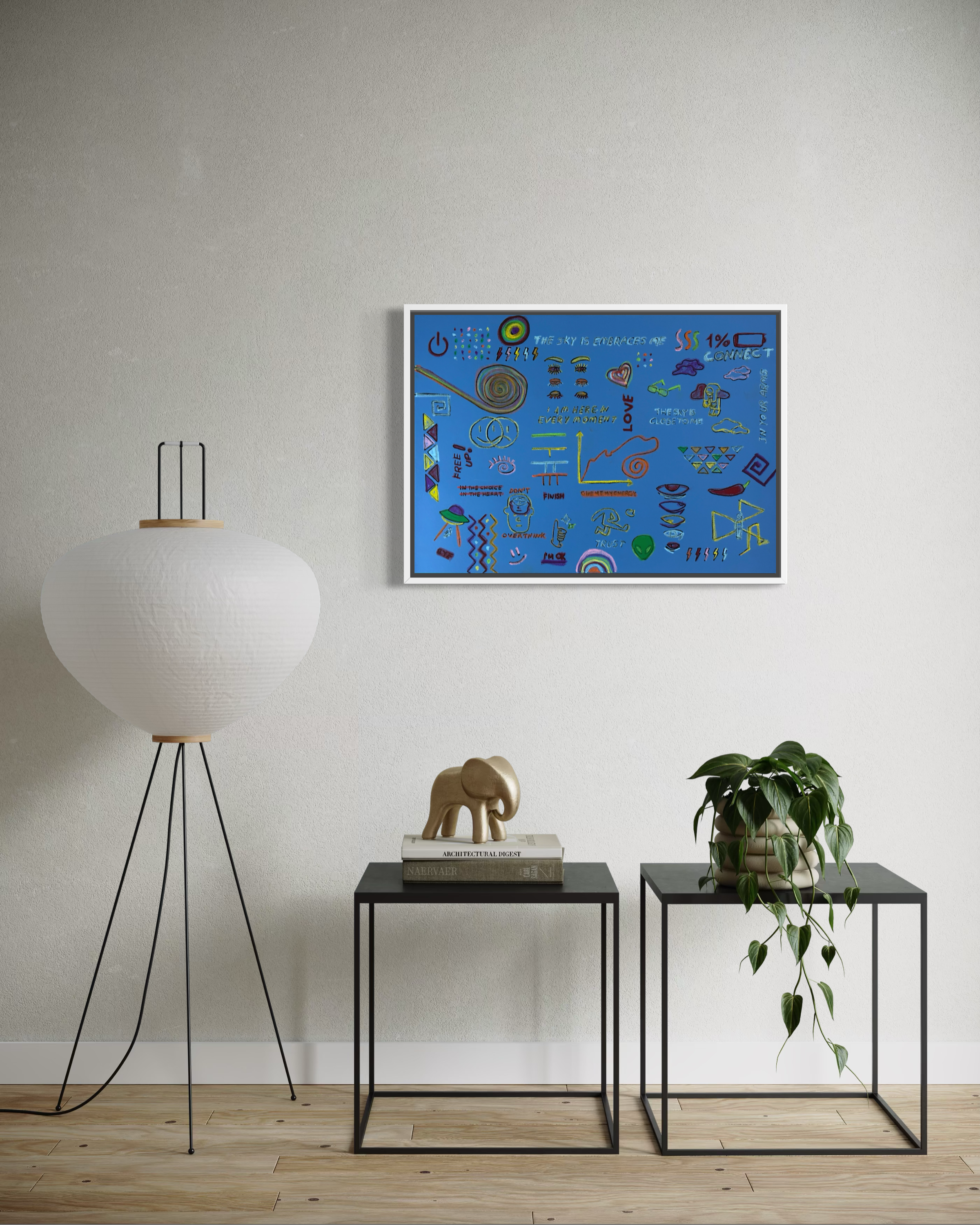 The Inner Embrace Tablo | 50x70cm