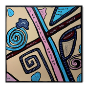 The Inner Route Tablo | 60x60cm