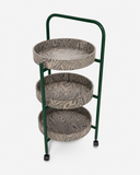 The Peria-Loop Tray Servis Arabası-Gata Design-Çimen Yeşili Ral6005-NowShopFun