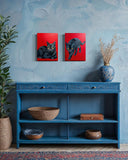 The Sentinels (Diptych) Tablo