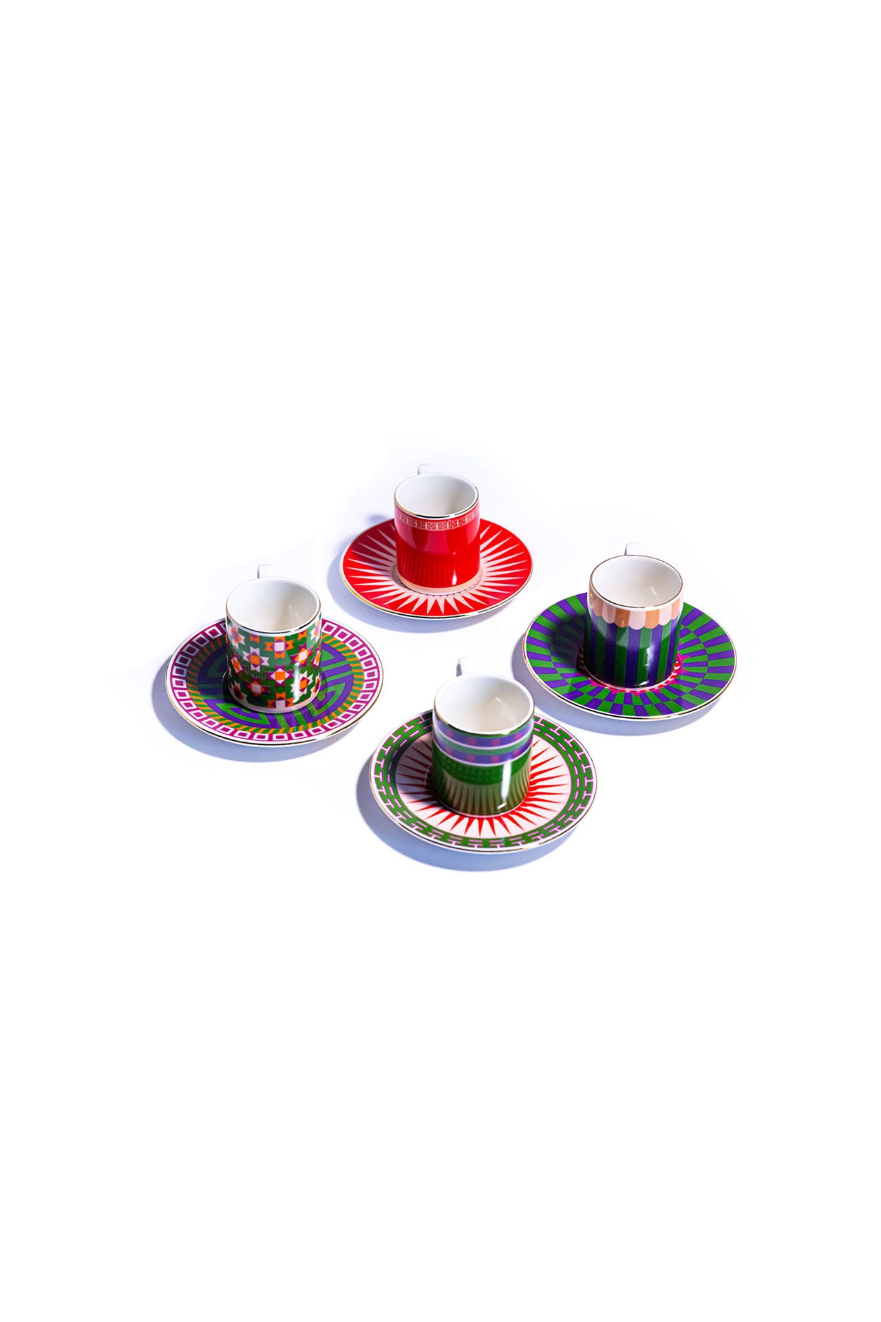 Think Pink Kahve Fincanı (4'lü Set)