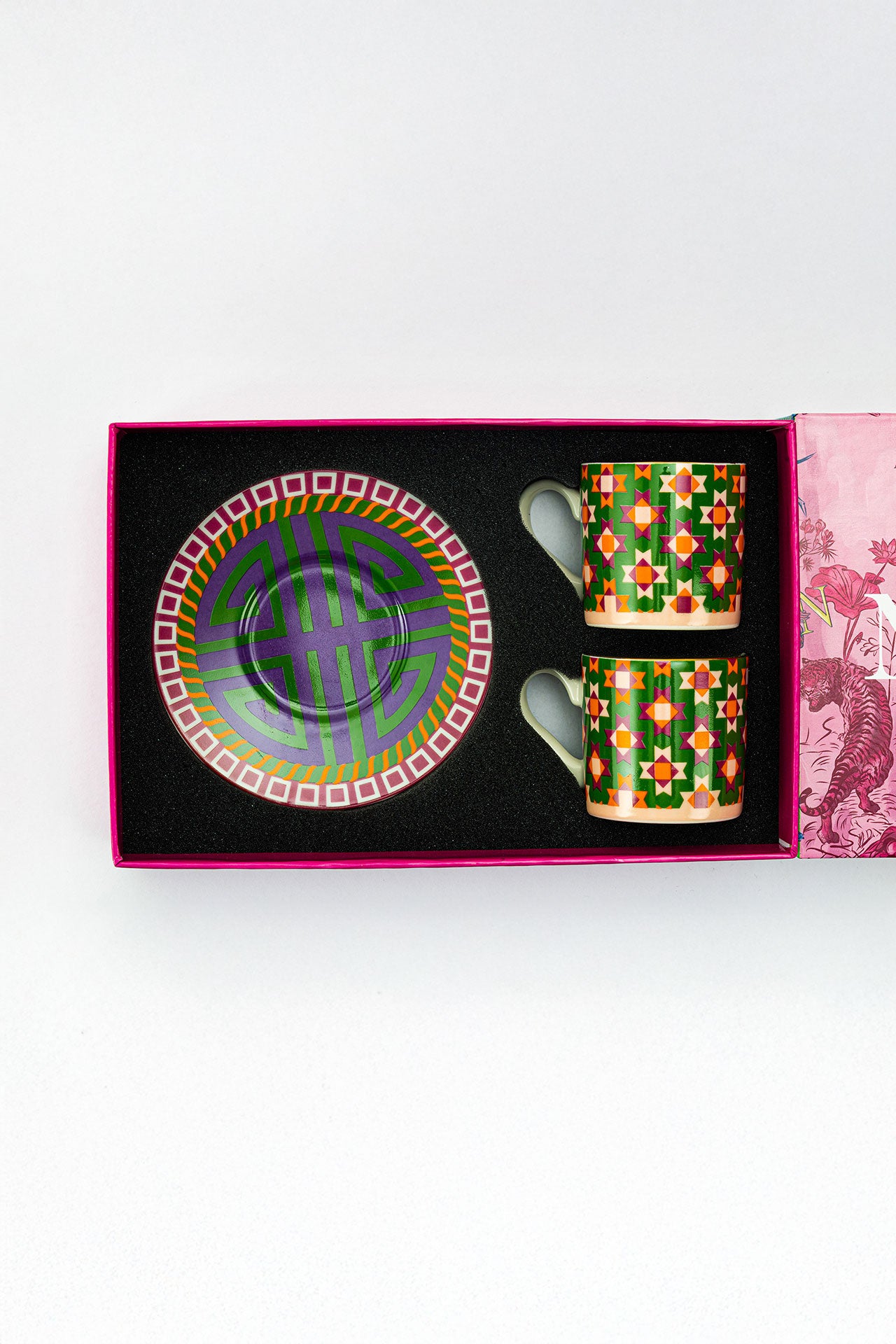 Think Pink Orient Bloom Kahve Fincanı (2'li Set)