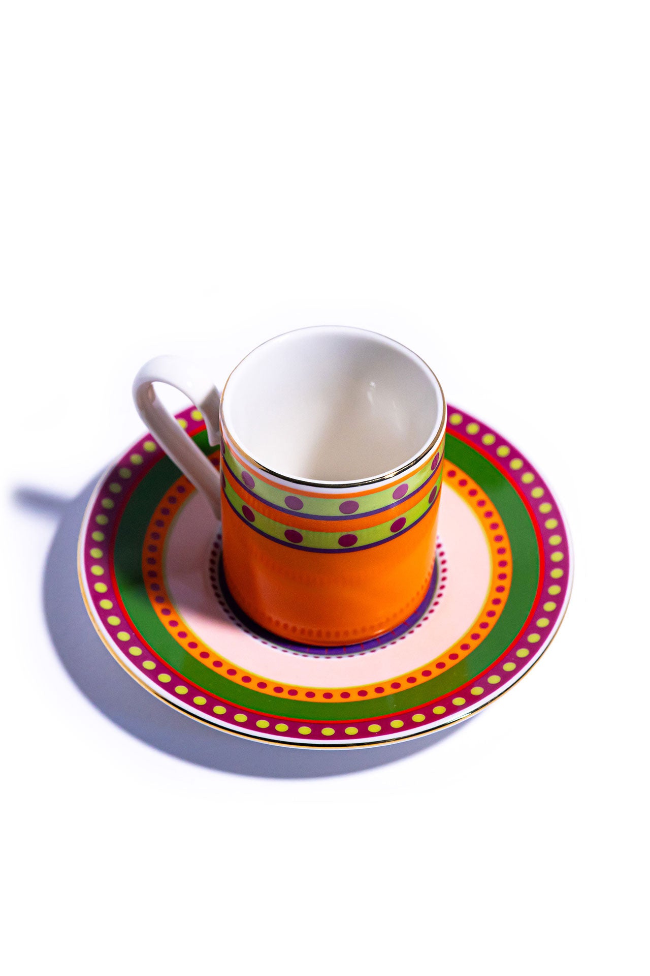 Think Pink Ripple Delight Kahve Fincanı (2'li Set)