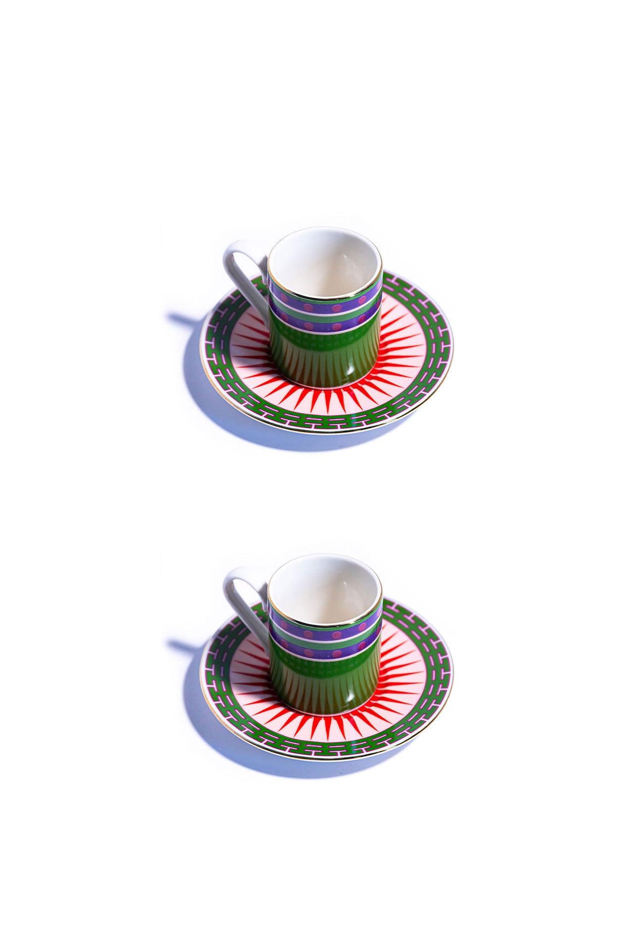 Think Pink Solar Rose Kahve Fincanı (2'li Set)