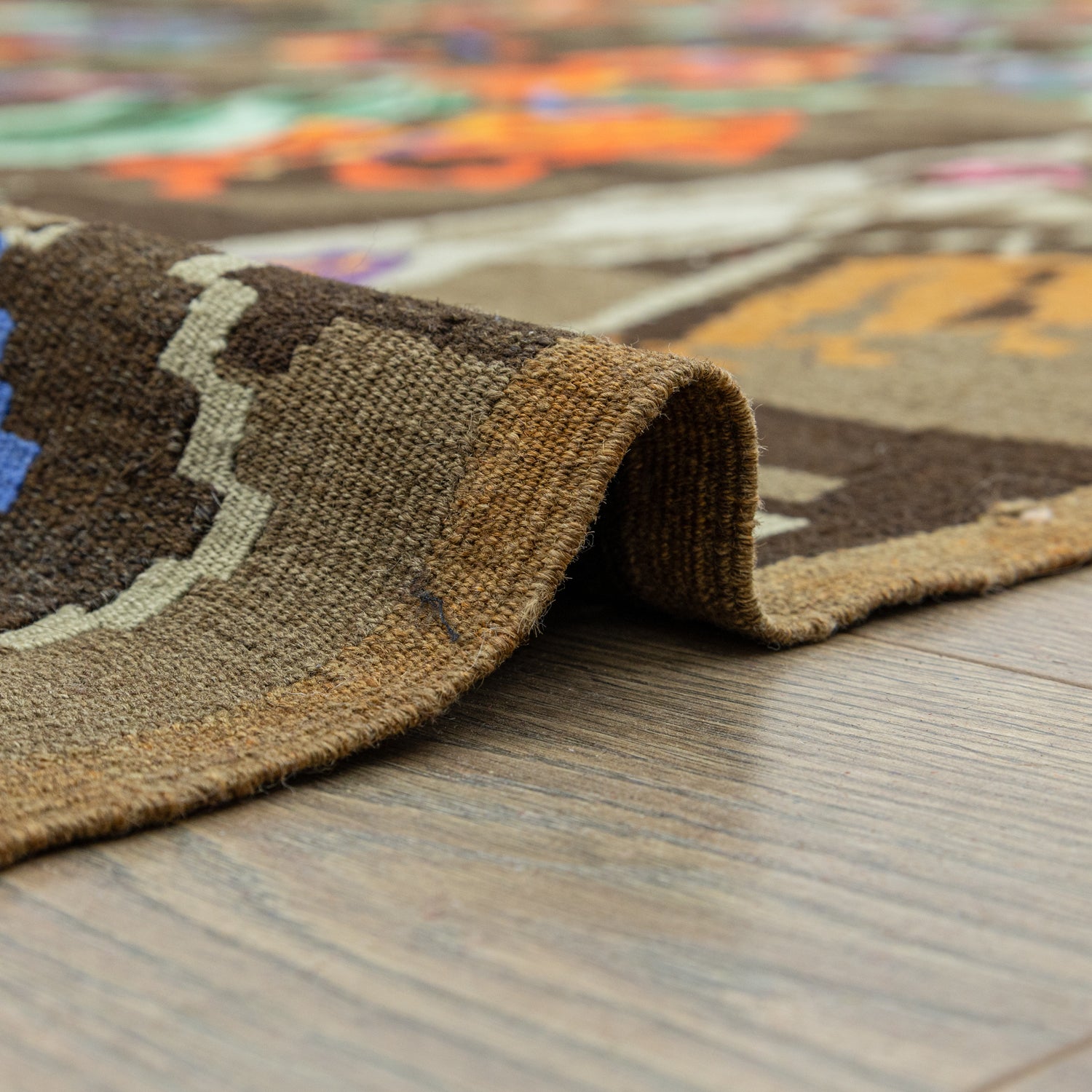 Thyra El Dokuma Azeri Motifli Kilim 208x398 cm