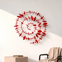 Time Spiral Metal Duvar Dekoru