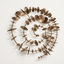 Time Spiral Metal Duvar Dekoru