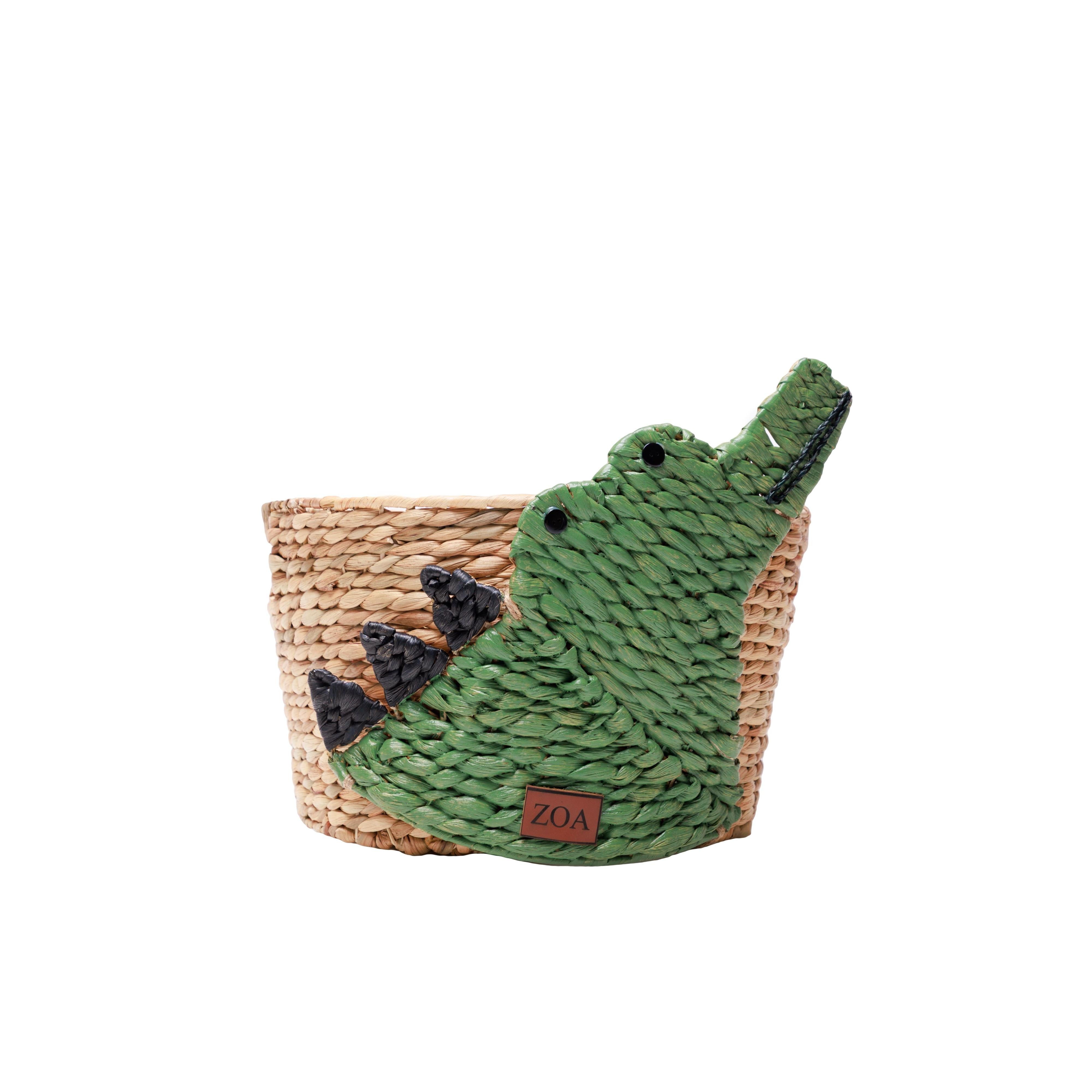 Timsah Rattan Oyuncak Sepeti