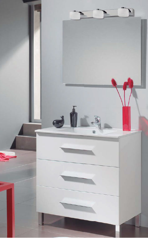 Tinga 3l Apli̇K Chrome Ø52x12 Cm Led 3x3 3200k Ip44