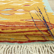 Tiva Çiçekli El Dokuma Kilim 124x171 Cm-Kilim & Halı-Soho Antiq-NowShopFun