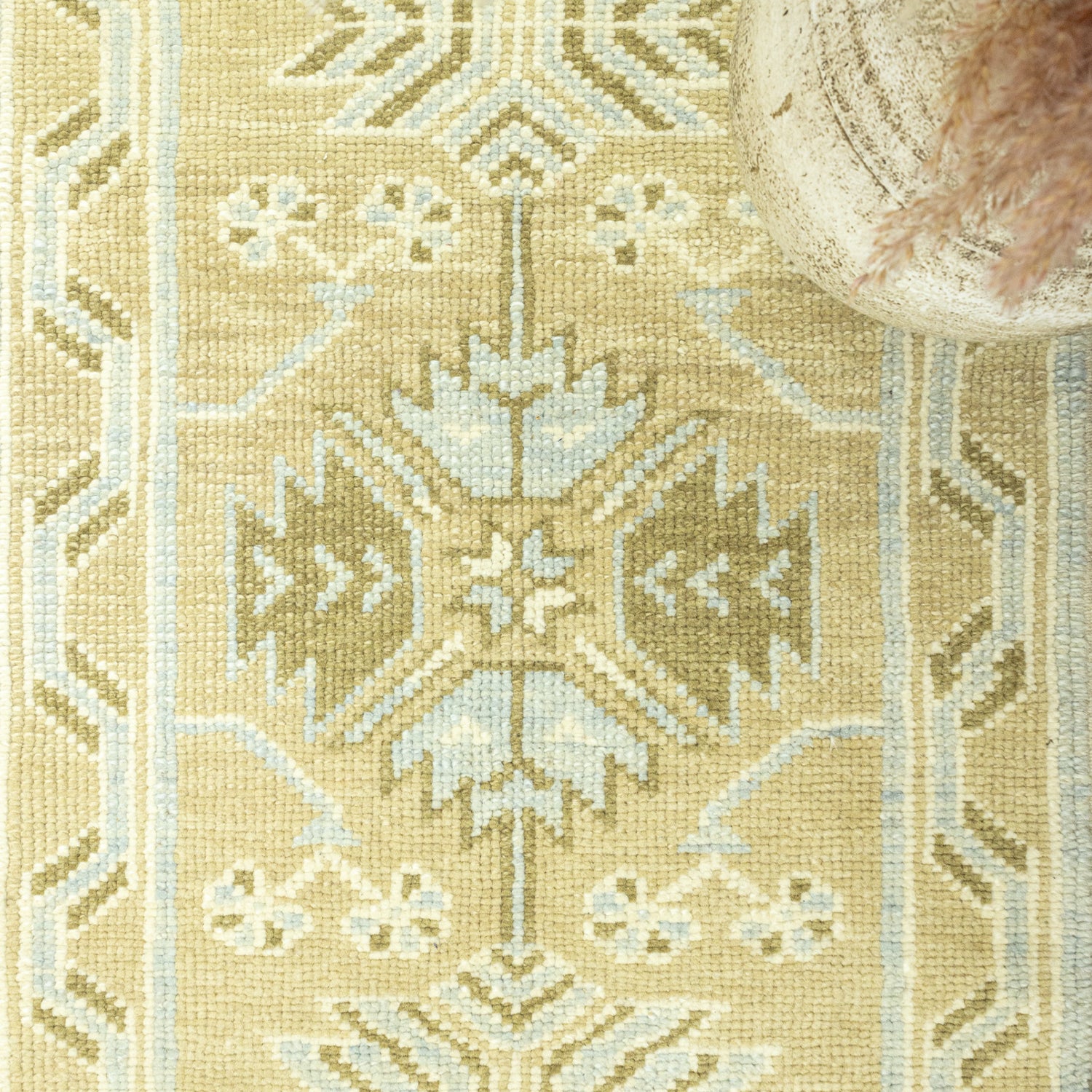 Tiva El Dokuma Dekoratif Yolluk 70x206 cm-Kilim & Halı-Soho Antiq-NowShopFun
