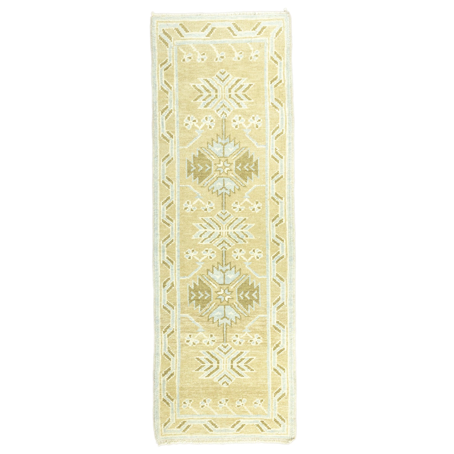 Tiva El Dokuma Dekoratif Yolluk 70x206 cm-Kilim & Halı-Soho Antiq-NowShopFun