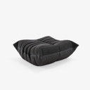 TOGO Deri Ve Keten Döşemeli Puf-Puf-Innature Home-Kahve - Bej-NowShopFun
