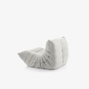 TOGO Kolsuz Berjer - Kadife Kumaş Döşemeli-Berjer-Innature Home-Kırık Beyaz-NowShopFun