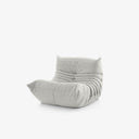 TOGO Kolsuz Berjer - Kadife Kumaş Döşemeli-Berjer-Innature Home-Kırık Beyaz-NowShopFun