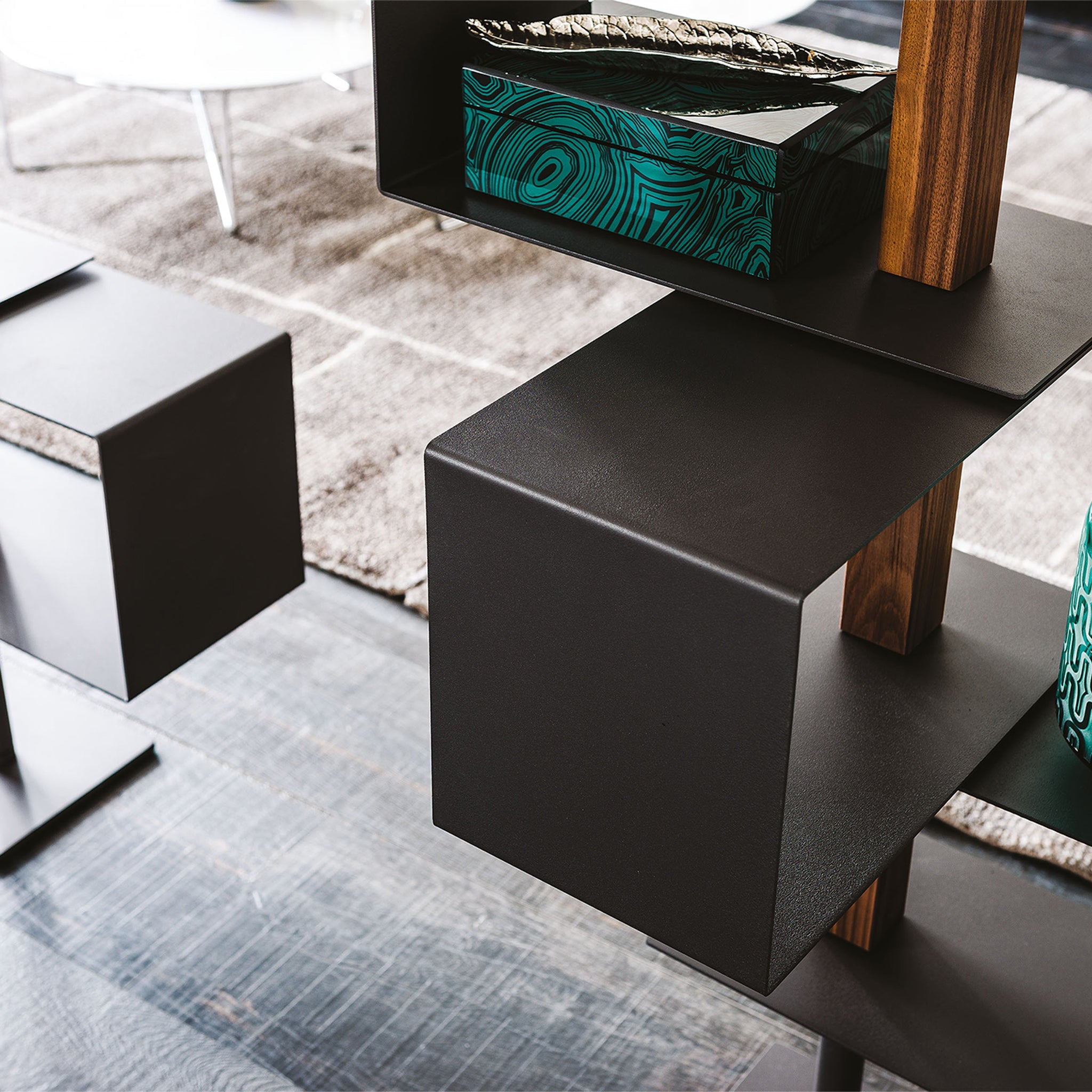Tokyo Gri Çelik Kitaplık-Kitaplık-Cattelan Italia-NowShopFun
