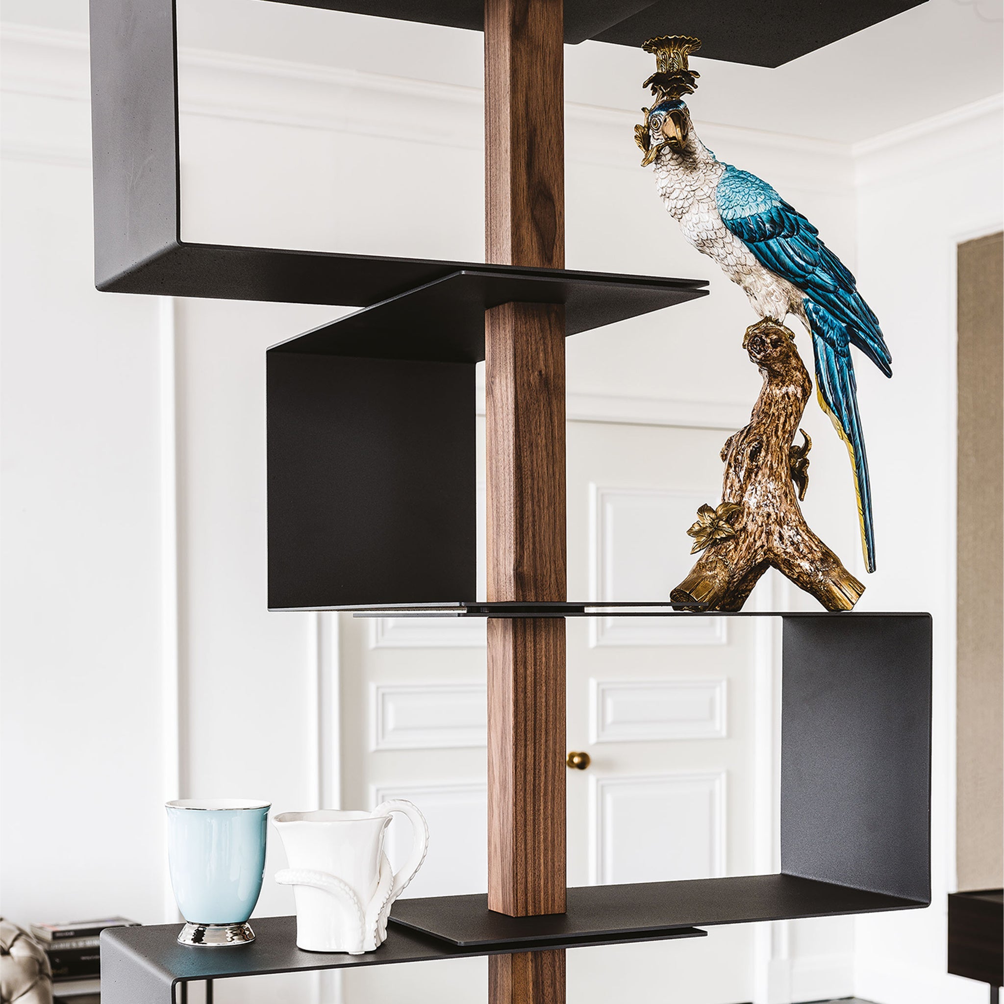 Tokyo Gri Çelik Kitaplık-Kitaplık-Cattelan Italia-NowShopFun