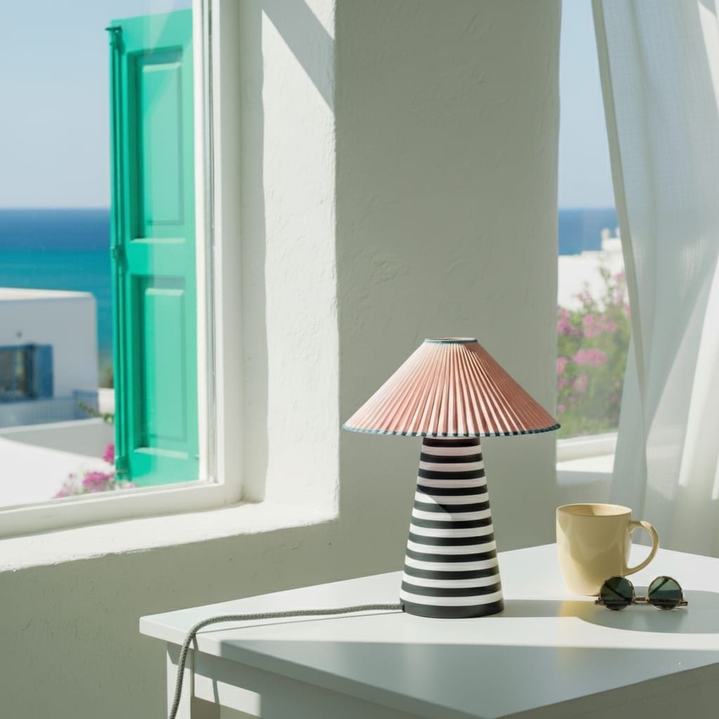 Tokyo Lamp No. 10-Abajur-Tehanu Terrazzo-NowShopFun