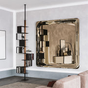 Tokyo Siyah Çelik Kitaplık-Kitaplık-Cattelan Italia-NowShopFun